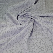 Grey 100% Cotton Fabric for Bag Making, Dressmaking, Quilting, 112cm / 44" Wide - per metre