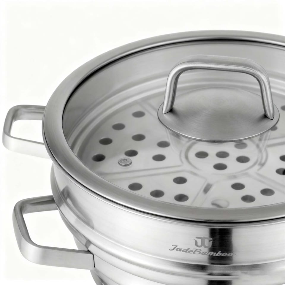 image 1 of HomeKing JadeBamboo Vik-24 CM Steamer