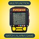 image 4 of PAC-MAN Gaming Watch with Retro Arcade Game & LCD Display