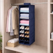 Homemate Shoe & Sweater Hanging Wardrobe Organiser