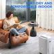image 9 of HOMCOM 30LDay Dehumidifier with Auto-Clean Filter, Continuous Drainage, 4L Water Tank, 24H Timer, Digital Humidity Display, Dehumidifier for Home Damp, Bedroom, Condensation, Mould, Laundry Drying