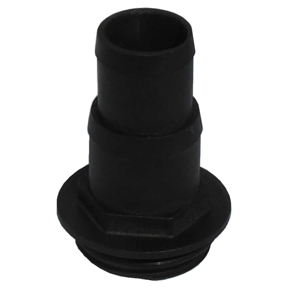 image 1 of Plastica 1.5" Threaded Hosetail c/w O ring