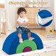 image 9 of COSTWAY 3 Piece Toddlers Climbing Toy Indoor Soft Play Equipment Playset-Blue