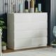 image 2 of Vida Designs Denver 8 Drawer Chest of Drawers Bedroom Storage, White