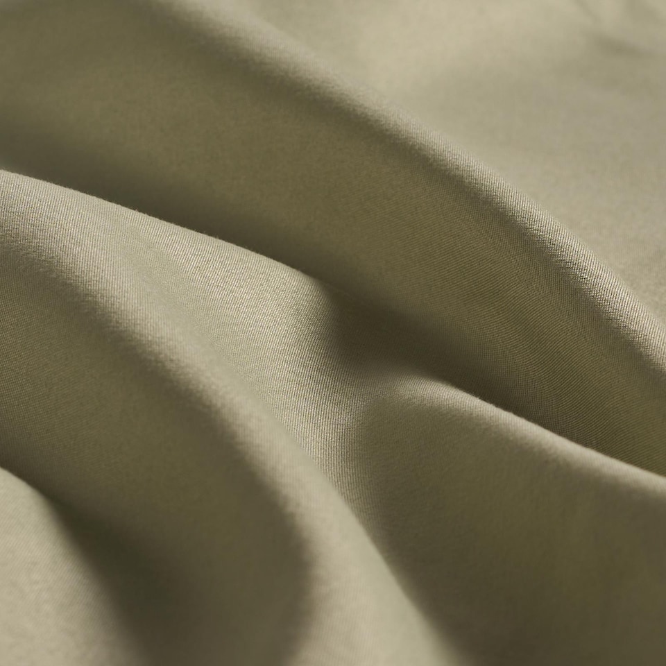 image 1 of OHS Ultra Soft Microfibre Plain Fitted Bed Sheet | Green | Sage | Double