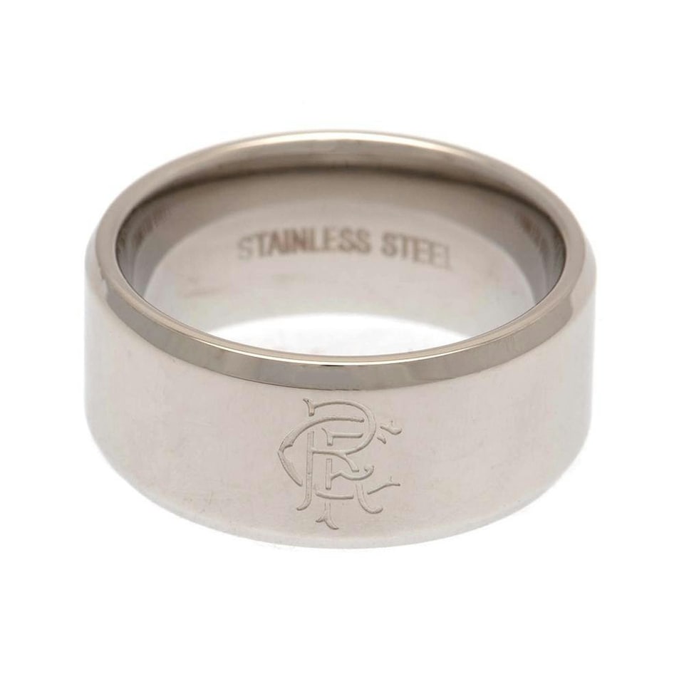 Rangers FC Band Ring - Rose Gold - X