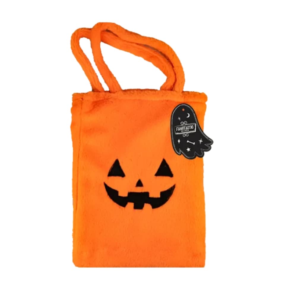 Fluffy Halloween Character Treat Bag 40x30cm