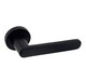 image 4 of AXS Harlem Door Handles on Rose - Door Pack - Latch Door - Black