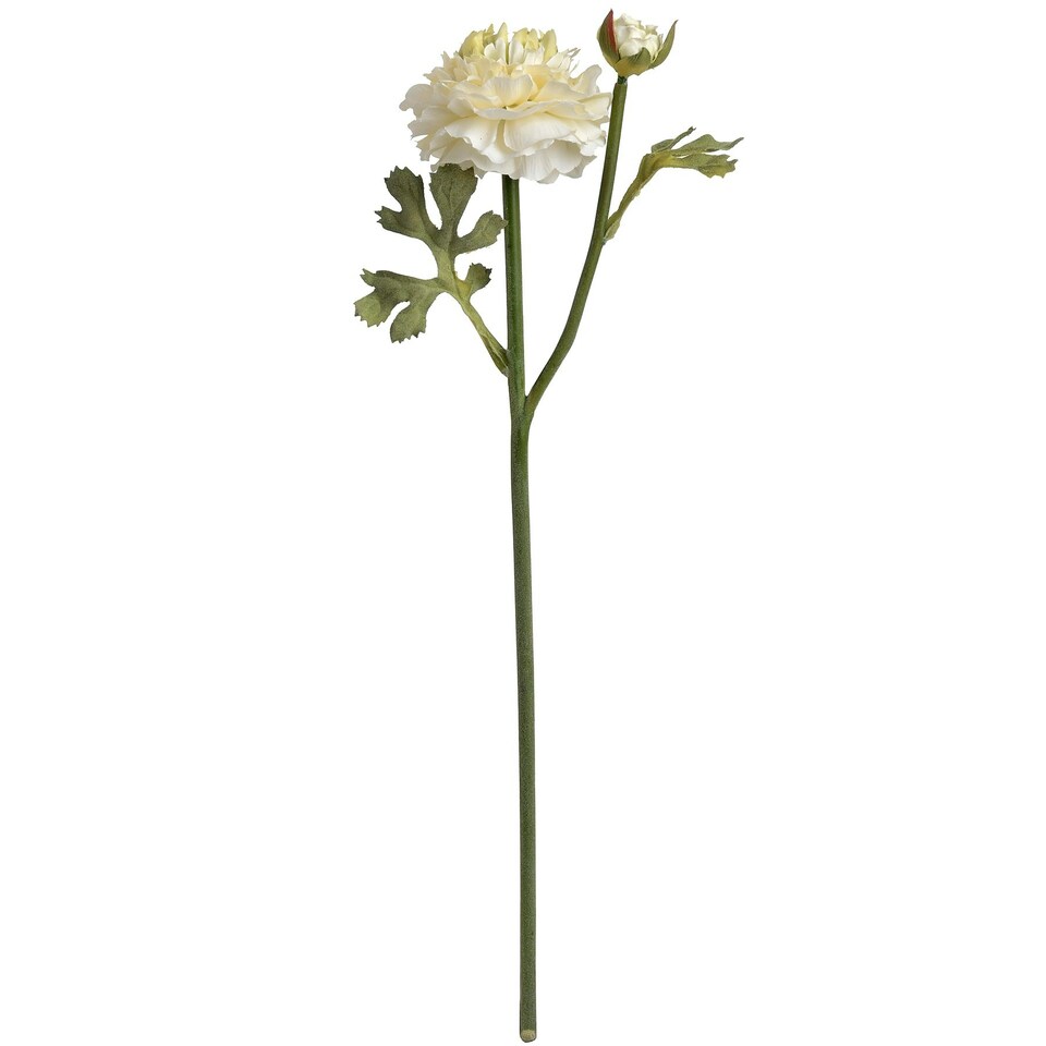 Hill Interiors Artificial Ranunculus Spray - Green - One Size