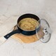 image 5 of Blaumann Cookware Frying Grill Pots Pan Saucepan Casserole Soft Touch Handle Lid | Black | Aquamarine | 18x8cm - Saucepan with Glass Lid - 1.65L