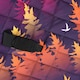 image 3 of ARMA Sport XC Forest Horse Saddlecloth - Purple - 15in - 16.5in