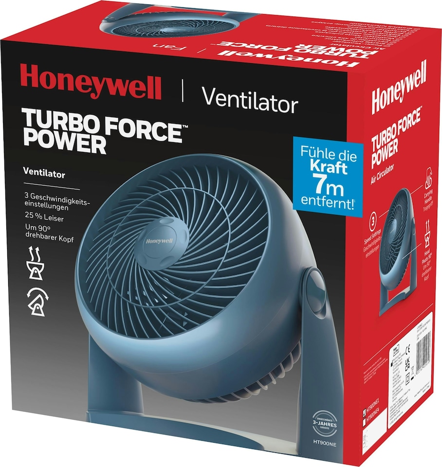 image 1 of Honeywell Turbo Fan - Blue