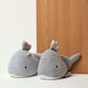 image 5 of Homescapes Set of 2 Grey Whale Doorstops
