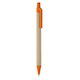 image 3 of MidOcean Cartoon Paper Ballpoint Pen - Orange - One Size