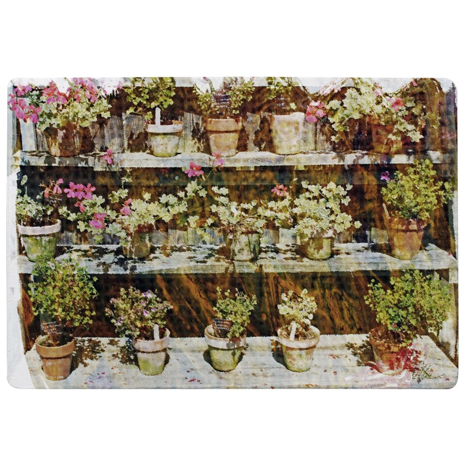 image 1 of Plant Pots Rug | Multi