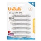 image 1 of UniBulb Halogen 78mm R7S Linear 2250lm 120W 2900K (Warm White) Dimmable Light Bulb For Floodlights, Work Lamps, & Security Lights - Pack of 6 | Clear | Warm White | 6