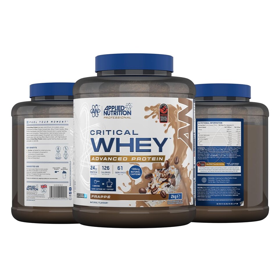 image 1 of Applied Nutrition Critical Whey Advanced Protein Powder - Frappe - 61 Servings