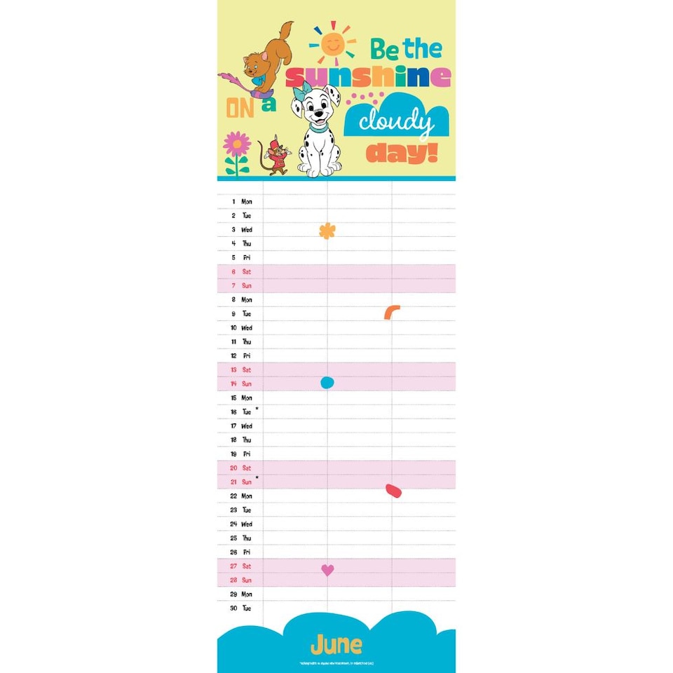 image 1 of DISNEY YOU, ME AND US 2026 SLIM CALENDAR