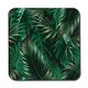 image 3 of Tropical Leaves on Black (Coaster)