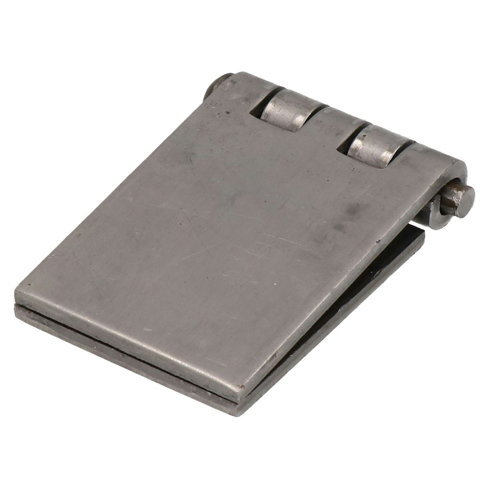 image 1 of 4 Pack Solid Drawn Steel Butt Hinge Extra Heavy Duty Industrial 50x137mm Silver