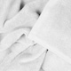 image 2 of Luxury Zero Twist Egyptian Cotton Bath Towels 70 x 120cm - Pack of 2 White | Bath towel