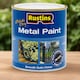 image 5 of Rustins - Quick Dry Metal Paint Smooth Satin Black 500ml