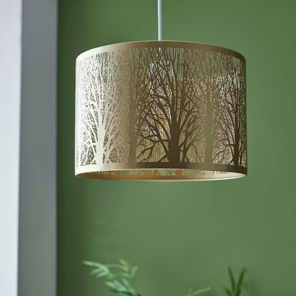 image 1 of Mason Antique Brass Shade