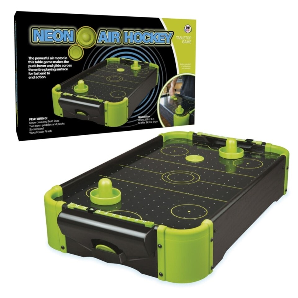 image 1 of Neon Table Air Hockey