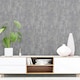 image 2 of Arthouse Stone Effect Textured Wallpaper - Charcoal - 10m x 53cm Black