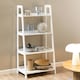image 4 of Wally Bookcase with 4 Shelves in White