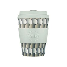 Ecoffee Cup 12oz 350ml Reusable, Plant Based Coffee Cup with Silicone Lid & Sleeve - Drempels