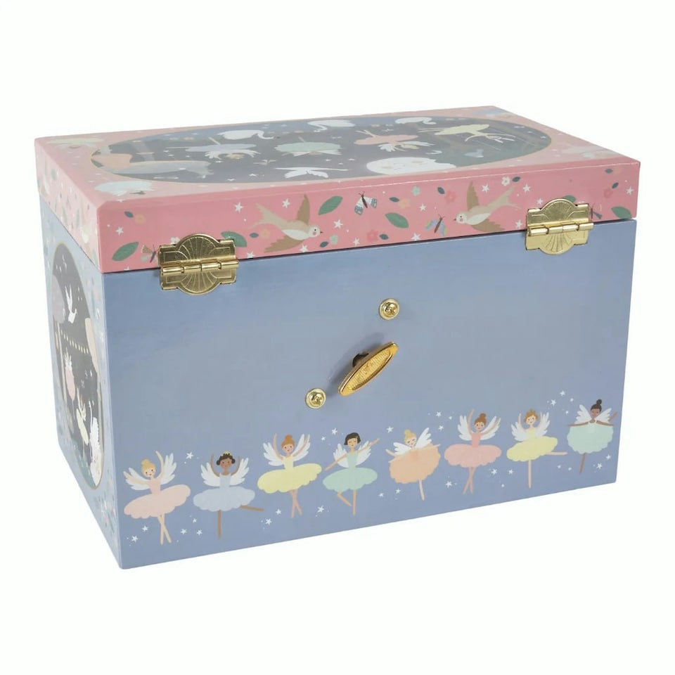 image 1 of Floss & Rock Childrens Enchanted Musical Jewellery Box