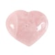 image 1 of Something Different Rose Quartz Heart Incense Stick Holder - Pink - One Size