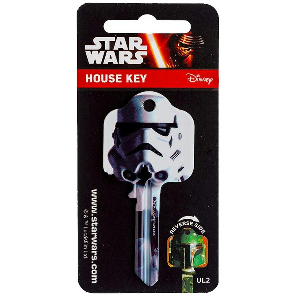 image 1 of Star Wars Stormtrooper Door Key - White - One Size