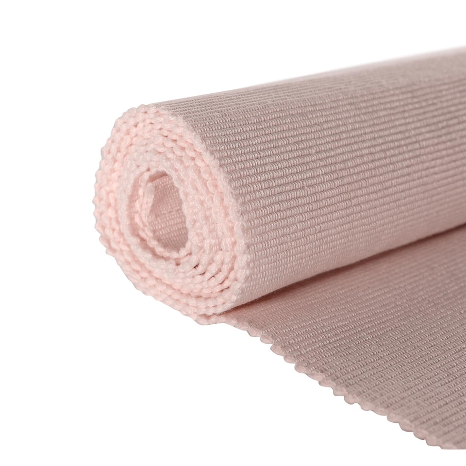 image 1 of Nicola Spring Cotton Fabric Table Runner - 48cm x 183cm - Baby Pink | Pink | Baby Pink