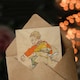 image 3 of Egon Schiele Art Card Anton Peschka Jr Portrait of a Child