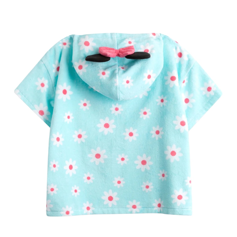 image 1 of Disney Girls Minnie Mouse Towelling Short Pyjama Set | Blue | Blue | 1