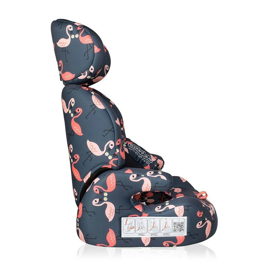 image 1 of Cosatto Zoomi Car Seat Group 1,2,3 > 9-36kg (Pretty Flamingo)