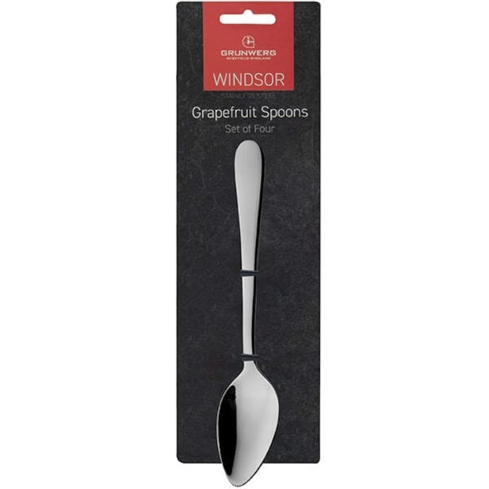 image 1 of Grunwerg Windsor Set Of 4 Grapefruit Spoons