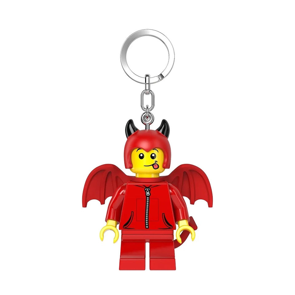 image 1 of Lego Minifigures Keychain Light - Cute Little Devil