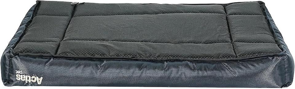 image 1 of Actiaspet Waterproof Dog Crate Bed Non-Slip Base Multiple Sizes (Grey, Extra Large)