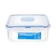 image 2 of LocknLock Food Storage Container Airtight Leakproof Microwave Safe Transparent Food Box 870ml