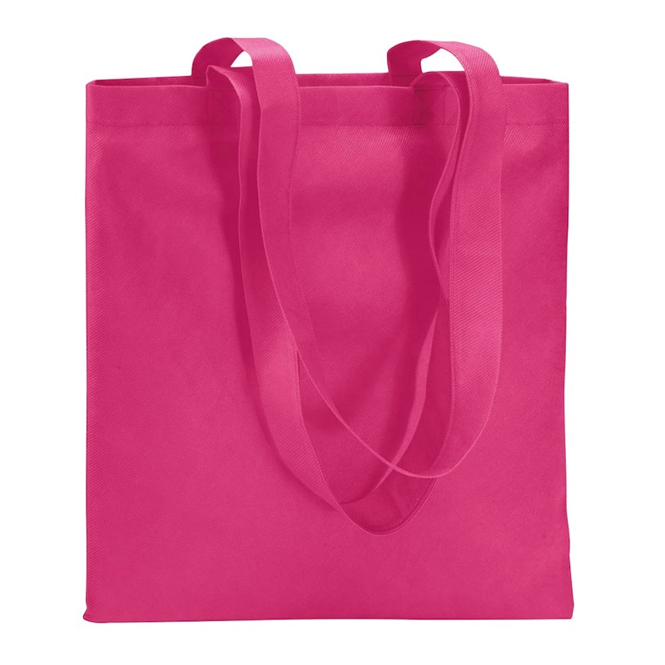 image 1 of MidOcean Totecolor Non-Woven Shopper Bag - Fuchsia - One Size | Pink