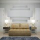 image 6 of First Choice Lighting Light Grey 5 Tier Ceiling Light Shade Grey
