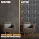 image 4 of NOVECRAFTO Decorative 3D Wall Panels (50cm x 50cm) Diamond Design PVC Cladding Panel