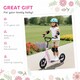 image 6 of HOMCOM Push Scooter, Teen Kids Scooter with 12" EVA Tyres, Pink