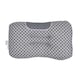 image 3 of Living and Home Knitted Sleep Support Pillow, Breathable Design- Grey,2Pcs | Grey