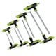 image 4 of 16pc Hex and Star (Torx and Allen) Alan Allan Screwdriver T-Handle Set TE076