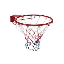 Midwest Basketball Hoop Set - Red/White/Blue - One Size