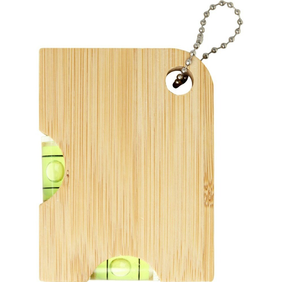 image 1 of Levo Bamboo Bottle Opener And Level - Natural - One Size